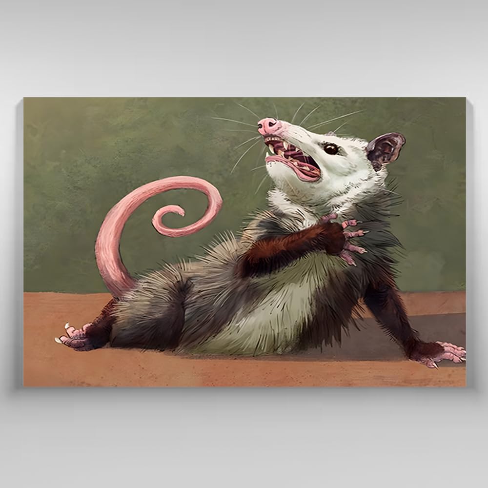 Funny Opossum Wall Art Review: Quirky Decor Guide