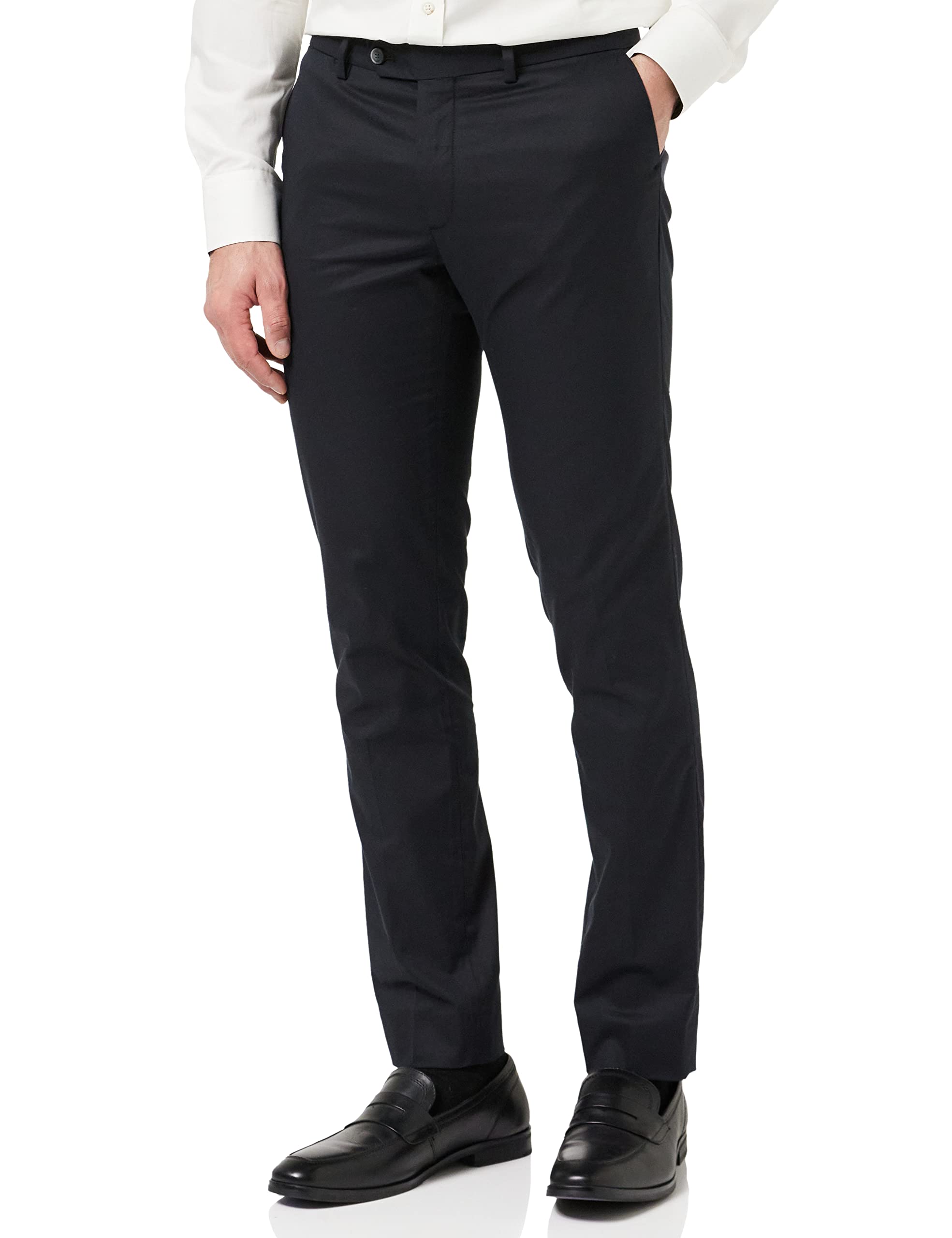 Hackett London Men's Blazer Chino Trousers, Black (Black), 31 W/32 L