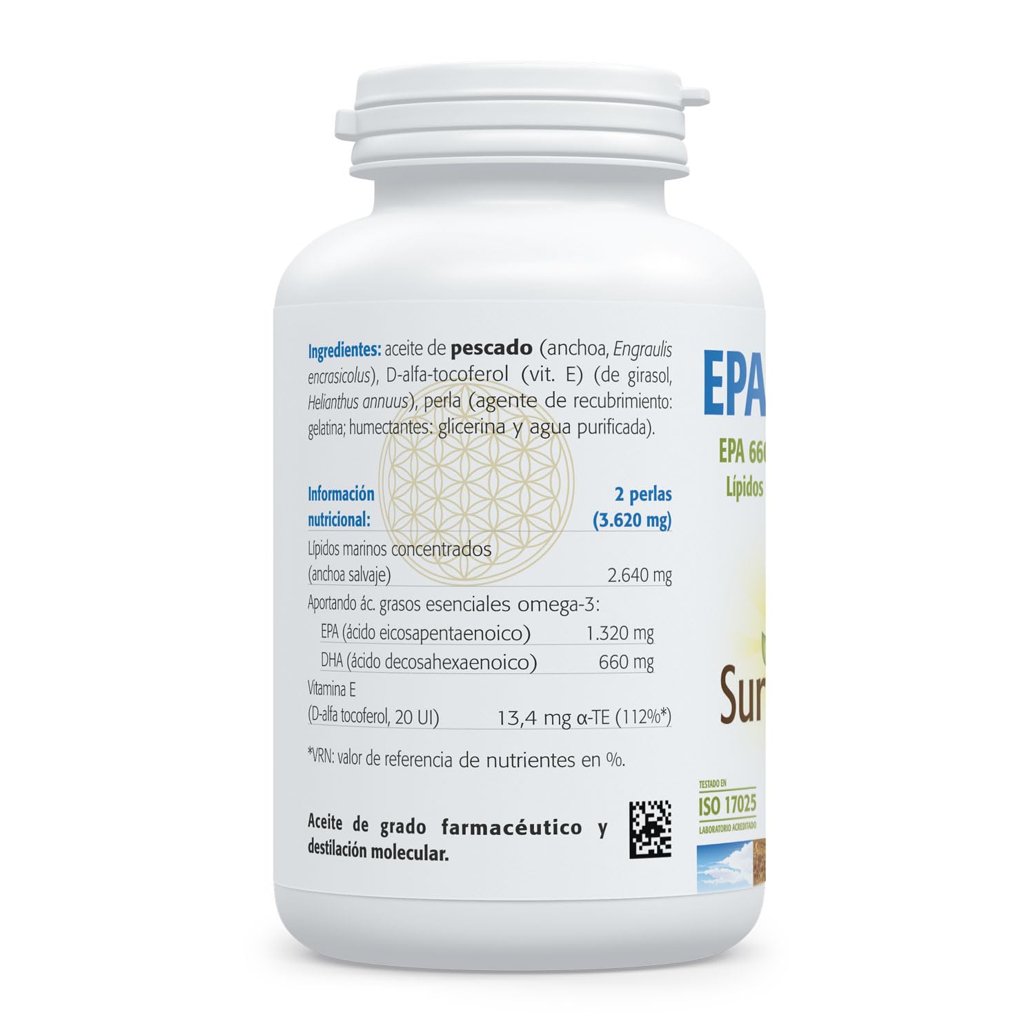 SURA VITASAN - EPA OMEGA 3 1414 MG 60PERLAS