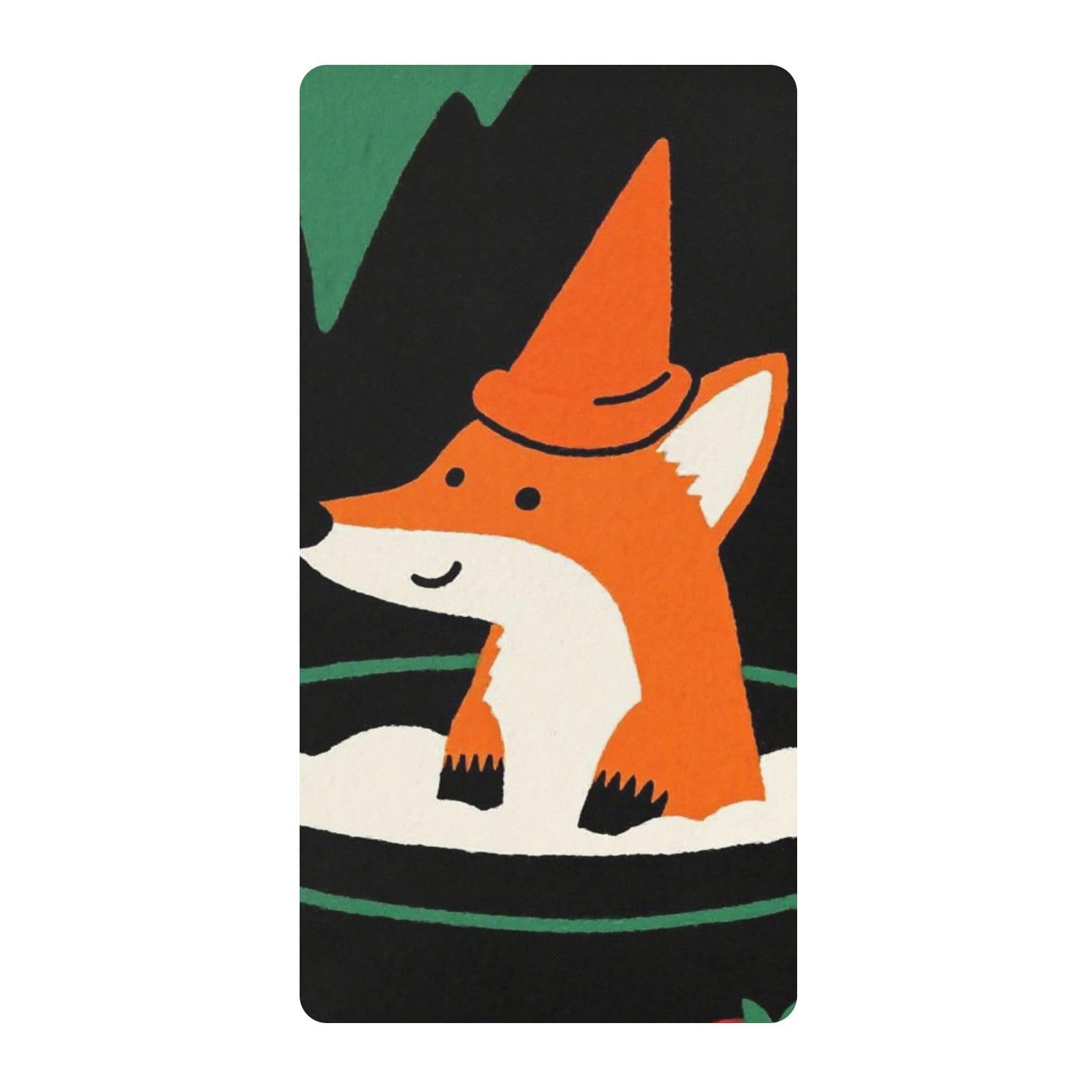 Green Fox - Lenzuola per culla in cotone, ultra morbide, confezione da 1