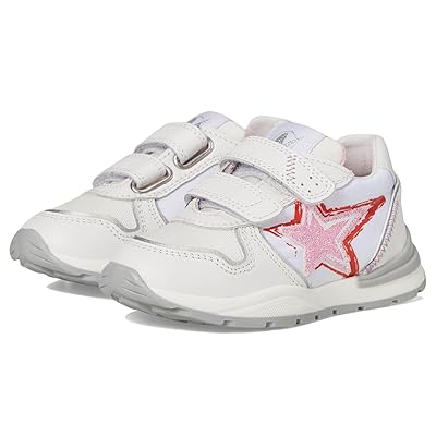 Naturino Roy VL (Toddler/Little Kid) Girls Shoes White/Silver