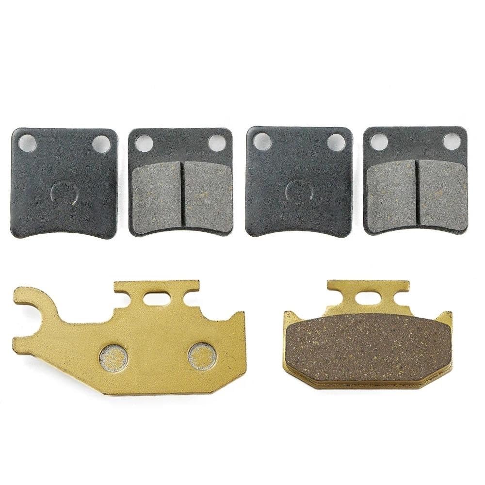 Per Y&amaha YFM400 per Kodiak per Grizzly 4x4 YFM450 per Wolverine Pastiglie Freno Anteriori Posteriori per Moto Pastiglie Freno Moto
