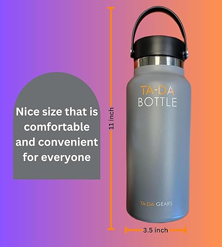 Miniatura 3 de TA-DA Botella, varios tipos (acero inoxidable)