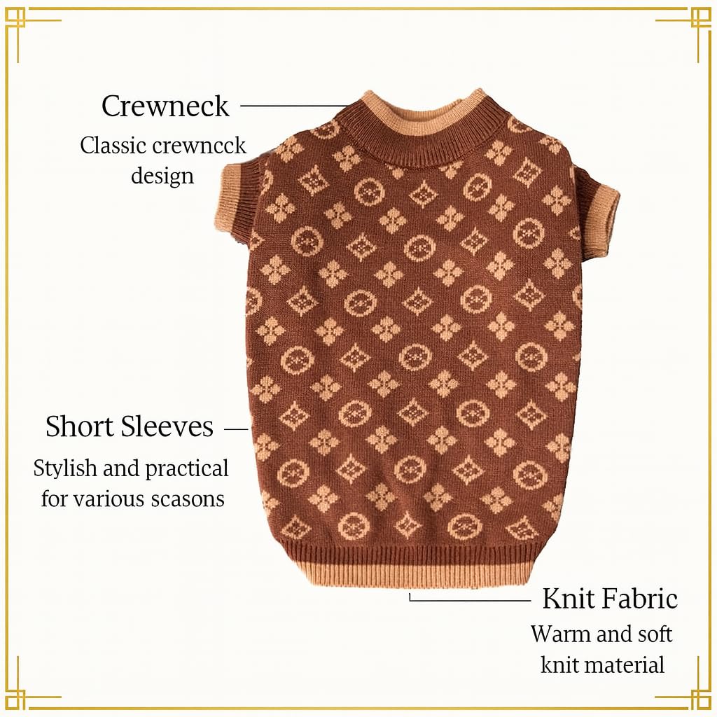 Everything Chic Ropa de lujo para perros, suéter de piel para bebé, sudadera con capucha de moda para perros pequeños, cachorros, bulldog francés, salchicha, chihuahua, gatos, maltés, sudaderas con
