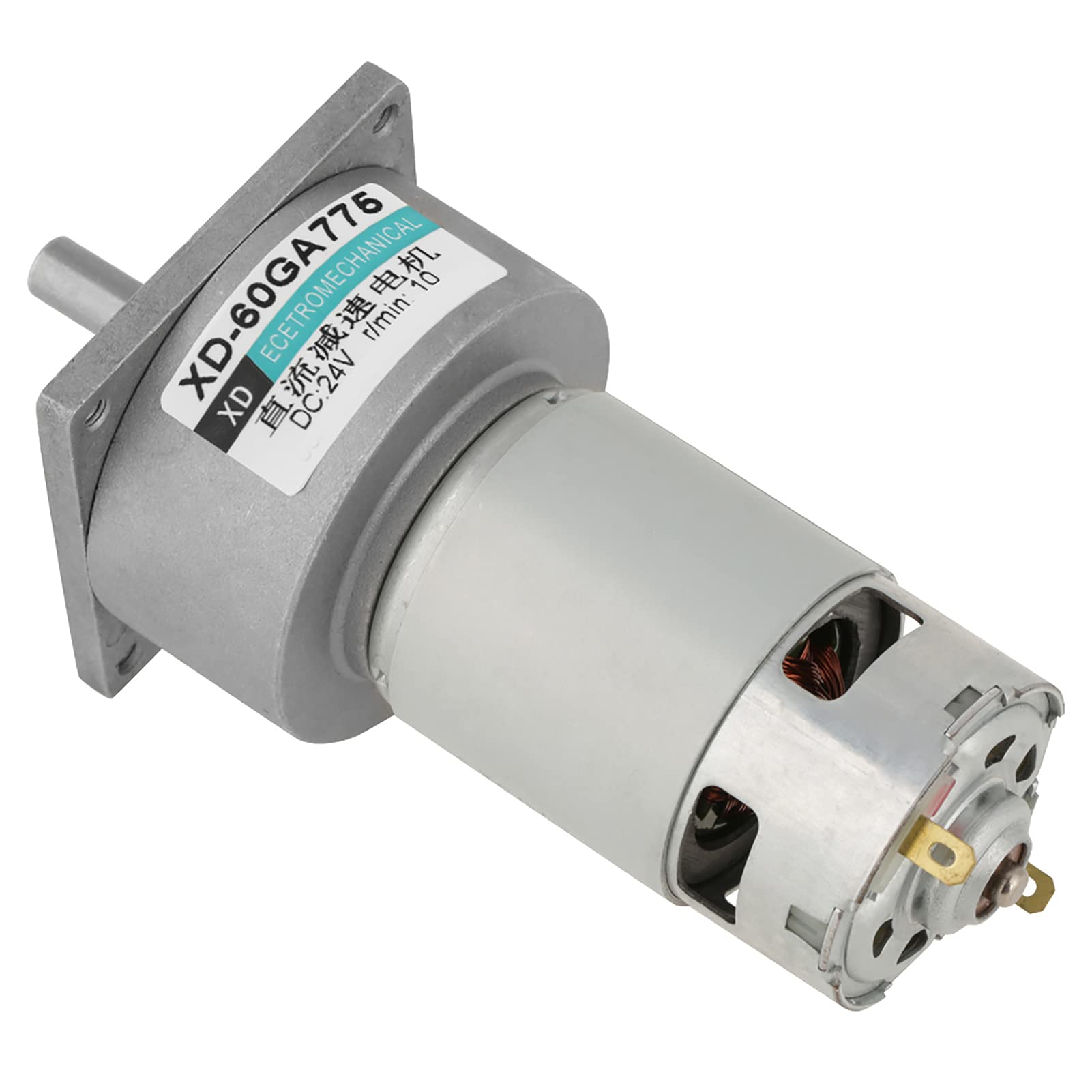 Haofy Motore DC12V/24V 35W Resistente All'usura in Senso Orario/antiorario per Modelli Aeronautici/elettronica Automobilistica (#2)
