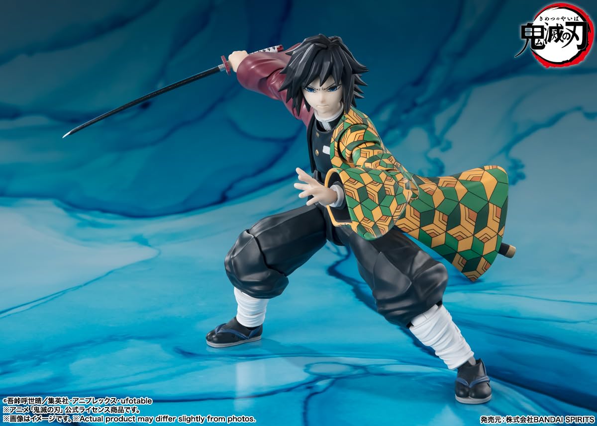 Demon Slayer Corps The new Water Pillar GIYU TOMIOKA is now available! S.H.Fig
