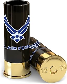 Old Southern Brass U.S. Air Force Shot Glasses - Set of 4 - Officially Licensed