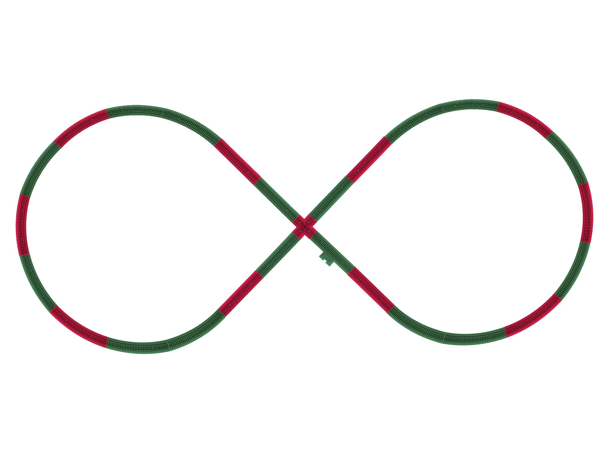 Lionel HO Gauge Figure 8 FasTrack Expansion Pack