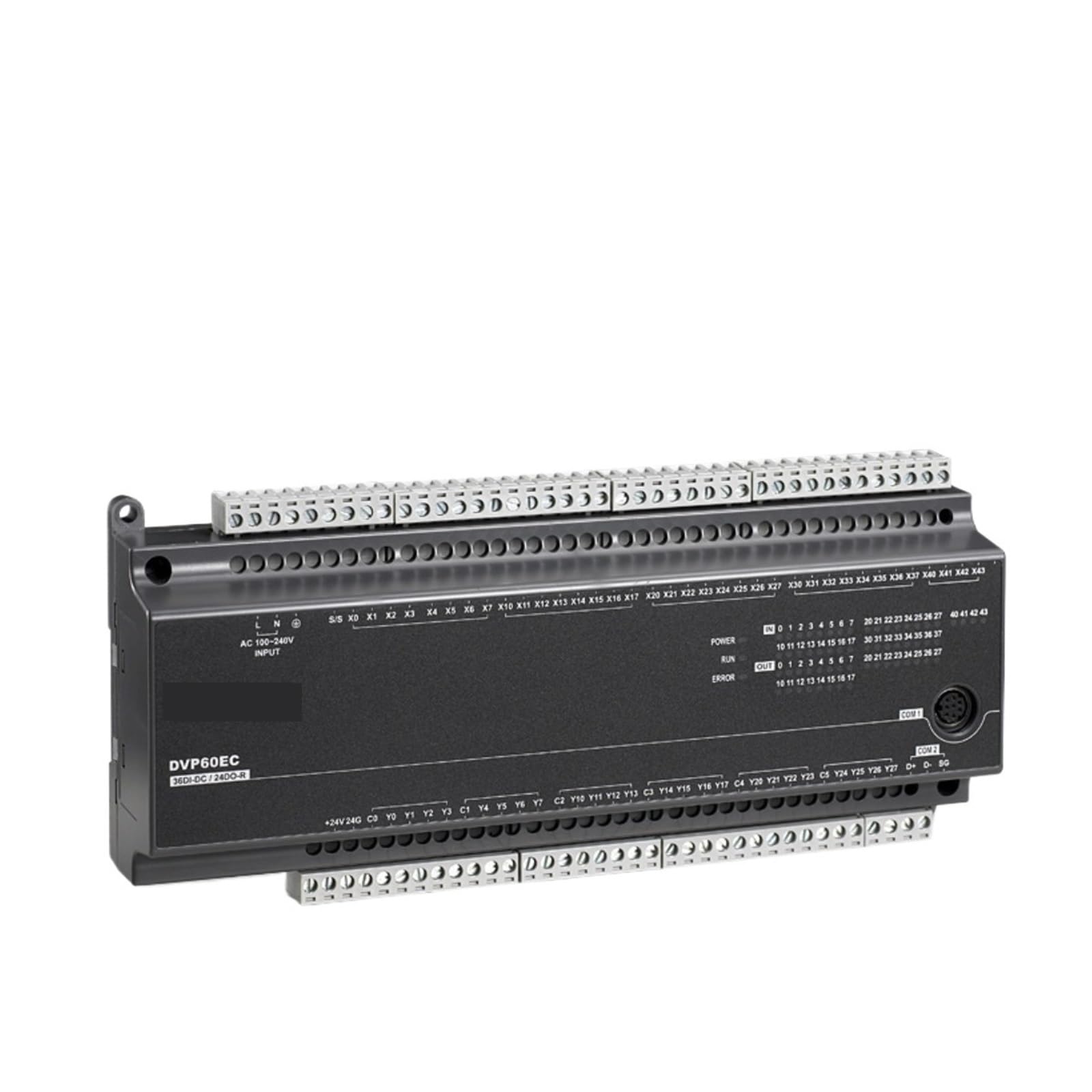 PWANUIGTE 1pcs PLC EC3 Series DVP48EC00R3 DVP48EC00T3 DVP60EC00R3 DVP60EC00T3 Module programmable Logic Controller(DVP60EC00T3)