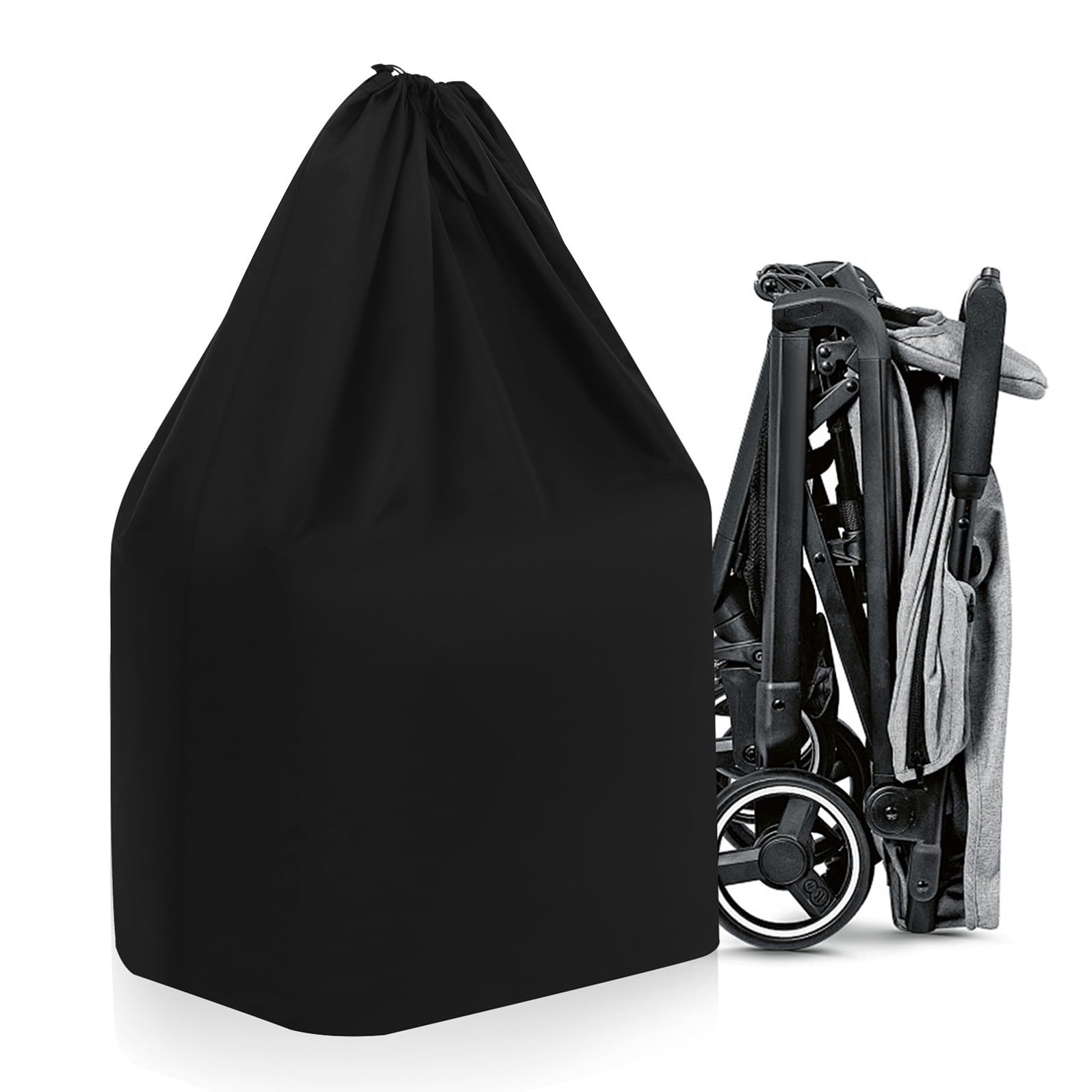 Borsa da Viaggio Nero in Nylon per Passeggino per Aereo