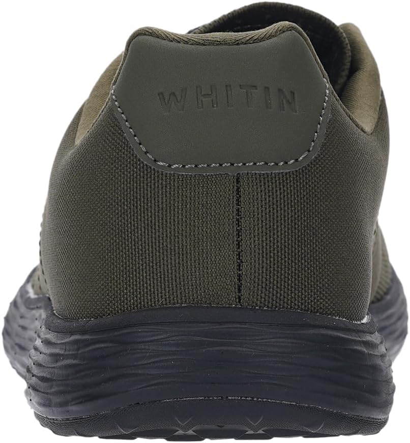 WHITIN Men's Wide Toe Box Walking Shoes + Zero Drop with Non-Slip Rubber Outsole - Image 4