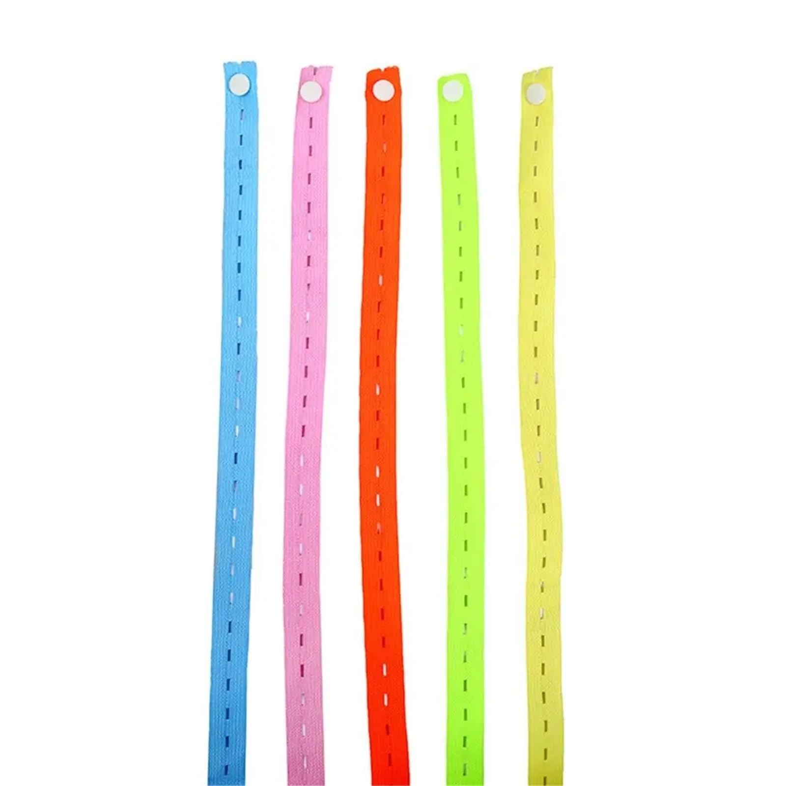 Elástico para coser 240 Uds DIY artesanía costura ropa bandas elásticas Nylon con ojal enrollable ahorro de espacio calcetines organizador ajustable(45cm)