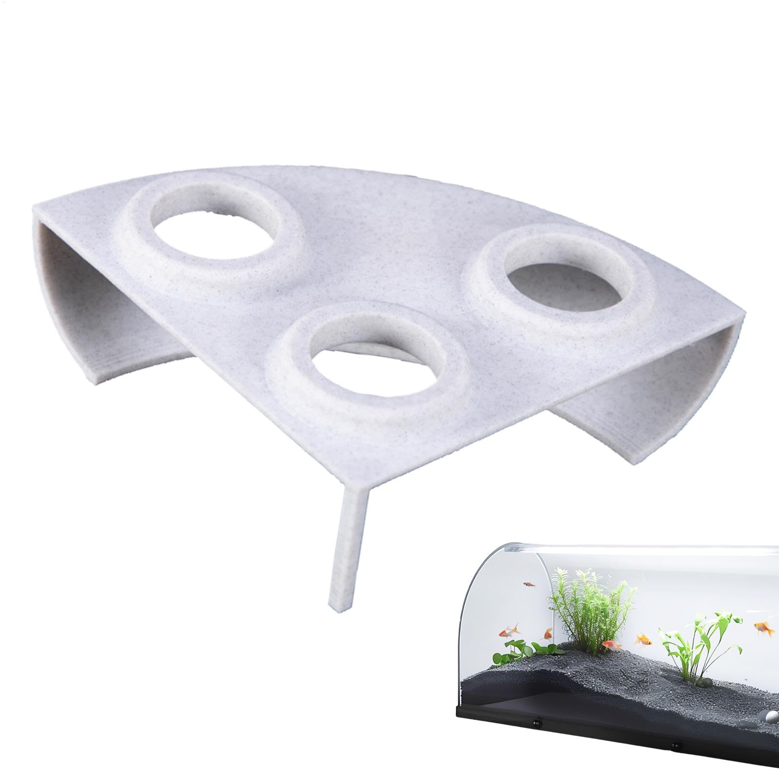Aquarium Underground Tunnel - Breeding Aquarium Tunnel Aquarium Hide, Aquarium Tunnel Shrimp Cave, Aquarium Decor Shrimp Hide, Betta Tunnel Shrimp Tunnel, Fish Hide Fish Tank Cave