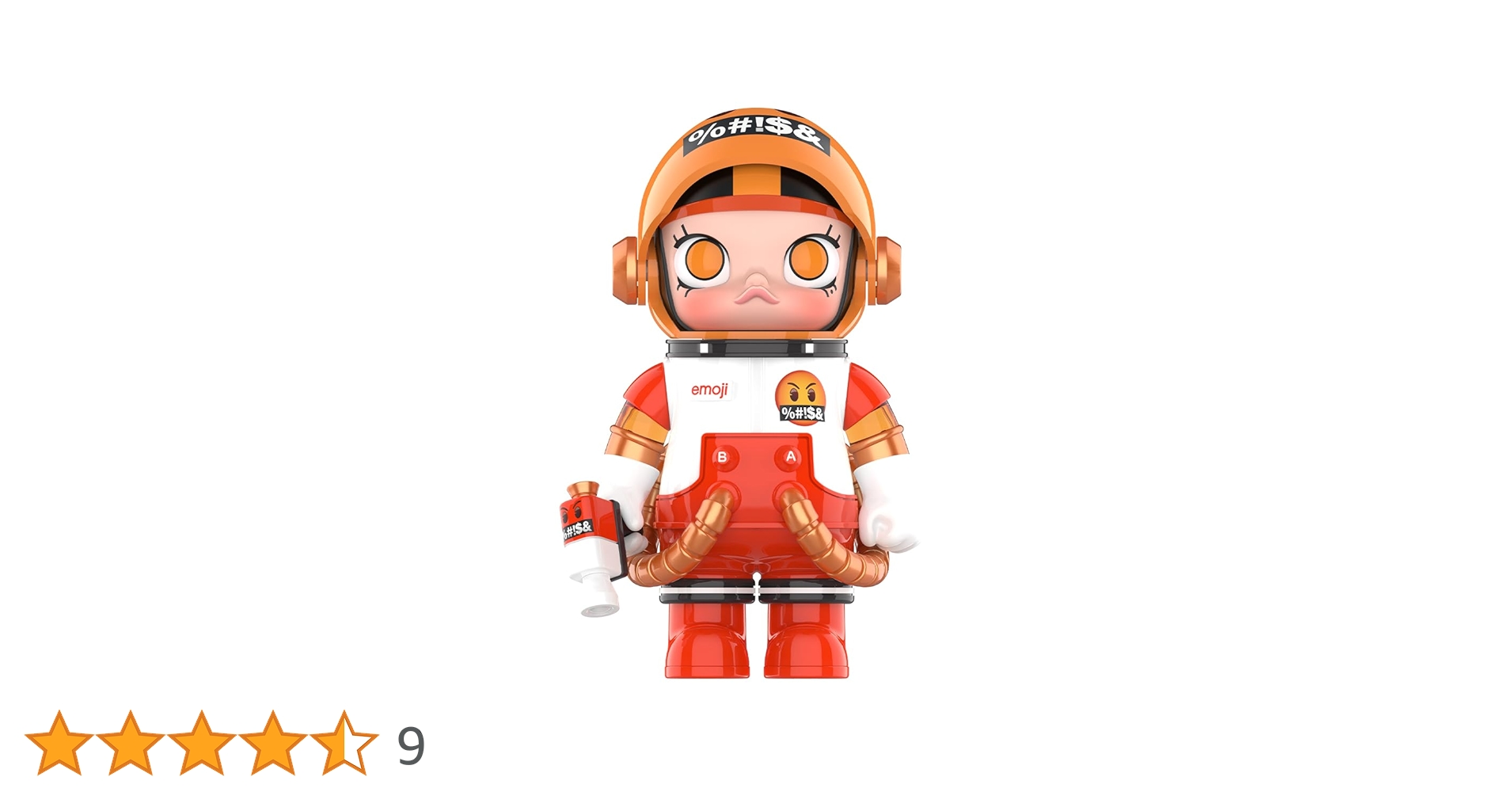 Amazon.co.jp: POP MART MEGA SPACE MOLLY 100% × emoji シリーズ