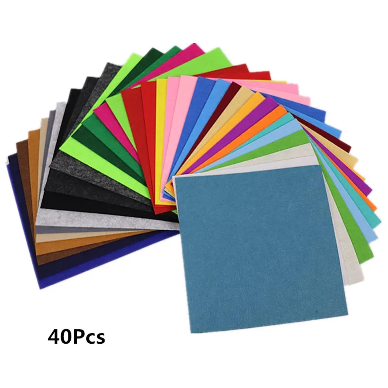 40-teiliges Filzstoff-Blatt-Bastel-Vliesstoff-Set für DIY Patchwork