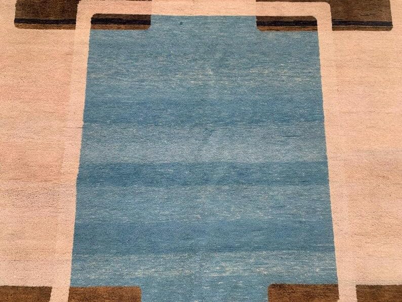 6 x 8 ft Afghan Handwoven Bokhara Wool Area Rug - (250 x 168 cm) Medallion Pattern for Elegant Home Décor