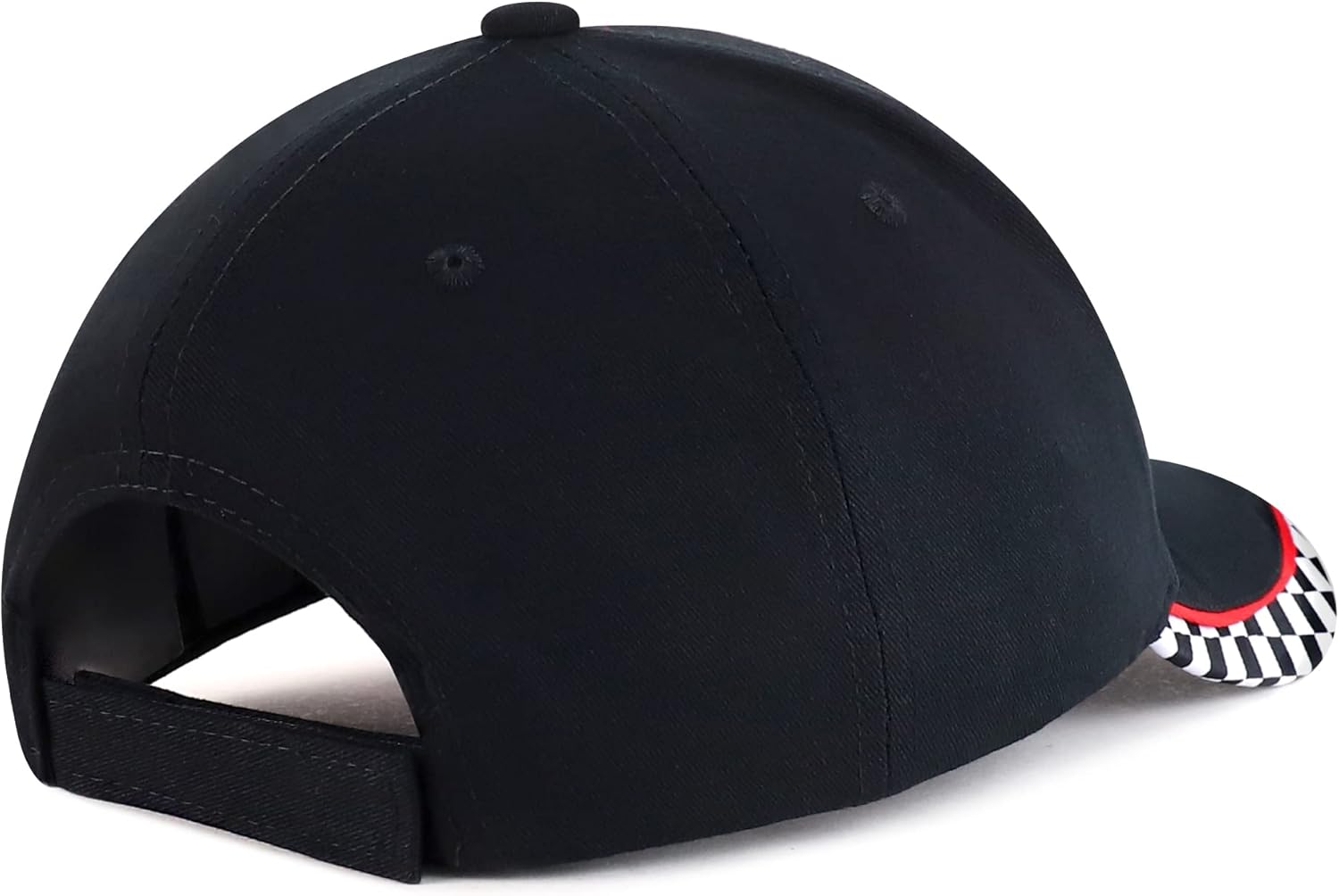 Armycrew Racing Flag Pattern Premium Cotton Cap, Fit Child to Adult Oversize - Image 3