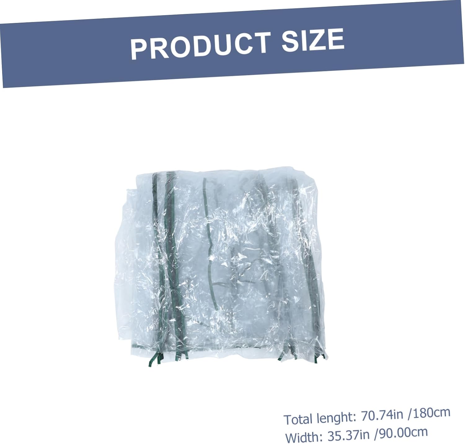 KESYOO 1Pc PVC Greenhouse Cover for Garden Grow Tent Greenhouse Tunnel Cover Easy to Store Fold for Plant Protection