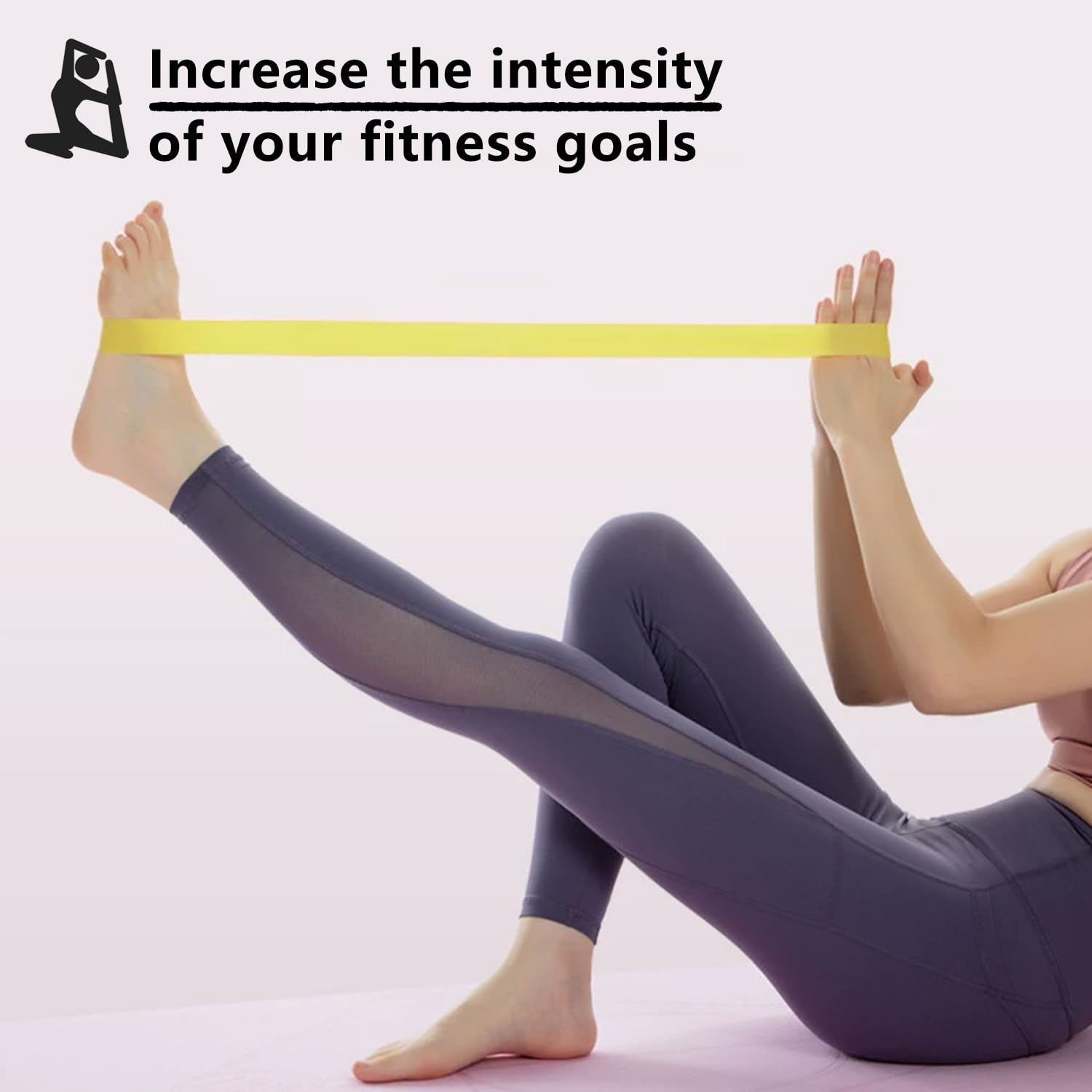 Fitnessbänder Set Mit 5 Stufen - Resistance Bands Für Ganzkörpertraining | Inklusive Tasche & Zubehör