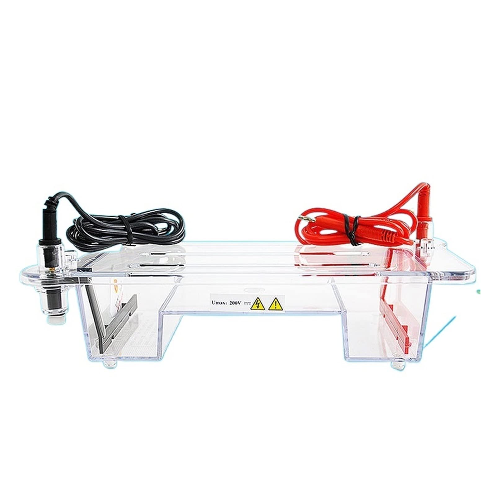Gelelektrophoresesystem, Elektrophoresegerät, DYCP-31BN Typ Agarose-Level-Elektrophorese-Instrument Kleiner Elektrophorese-Tank-Spot für Klassenzimmer und kleine Labore