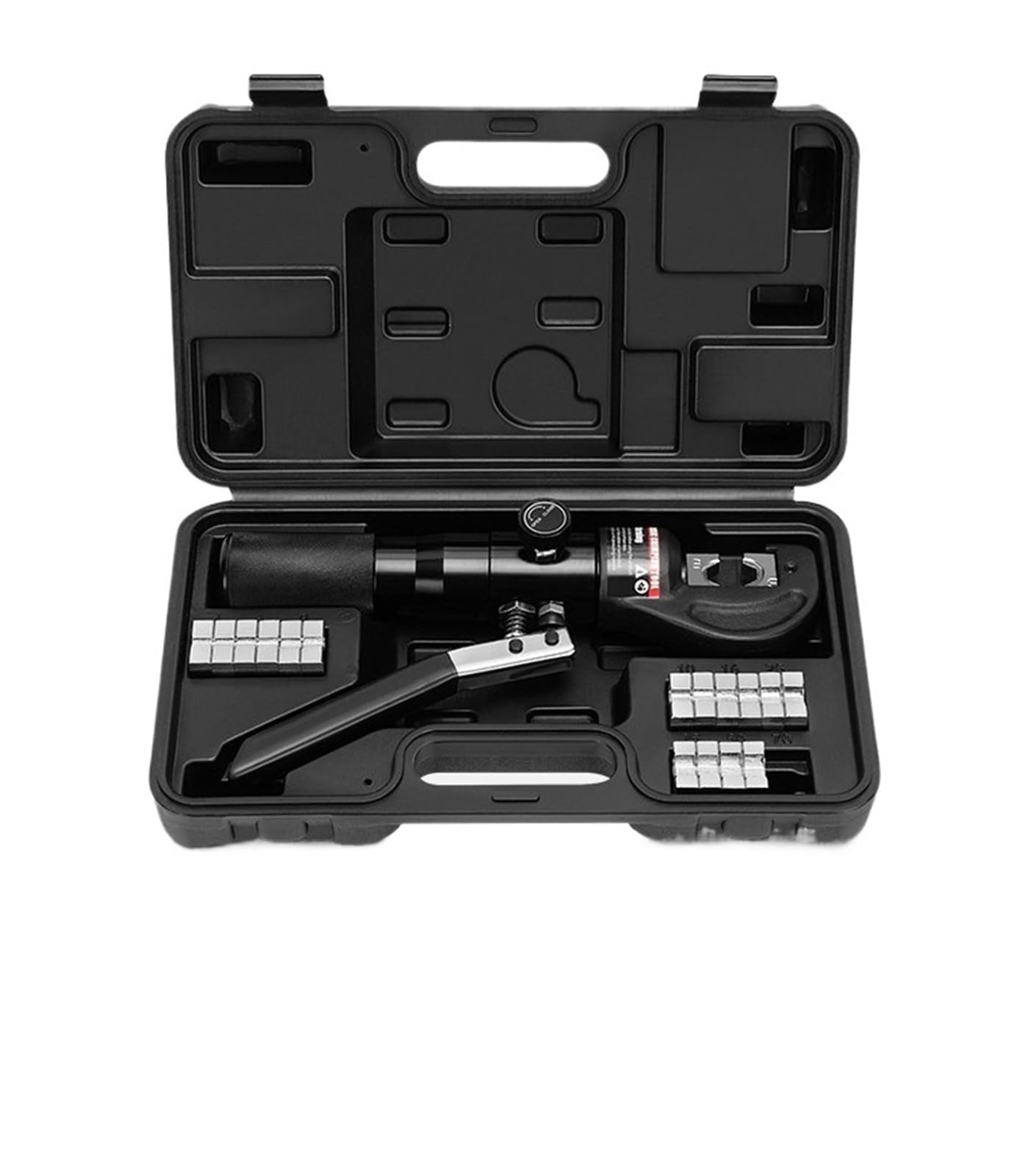 Bnvewr 1 Hydraulic Crimping Tool, Hydraulic Crimping Tool Cable Scissors Wire Lug Terminal Crimper Apr-70 9 Pairs Dies Range 4-70Mm2