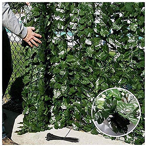 Ronglibai Garten Sichtschutz sichtschutz efeu Knstliche Efeu Knstliche  Hecke Garten im Freien Sichtschutz Knstlicher Zaun Garten oder  Terrassendekor Zune Dekorativer Zaun Sichtschutz Sichtschu : Amazon.de:  Kche, Haushalt & Wohnen
