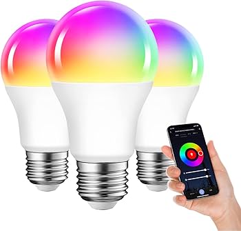 Amazon | スマート電球 LED電球 E26 3個入 60W形相当 調光調色 810lm