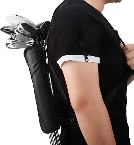 Miniatura 3 de Craftsman Golf Mini bolsa de transporte portátil, bolsa de hombro ideal para campo de golf, disponible para versión personalizada con tu nombre