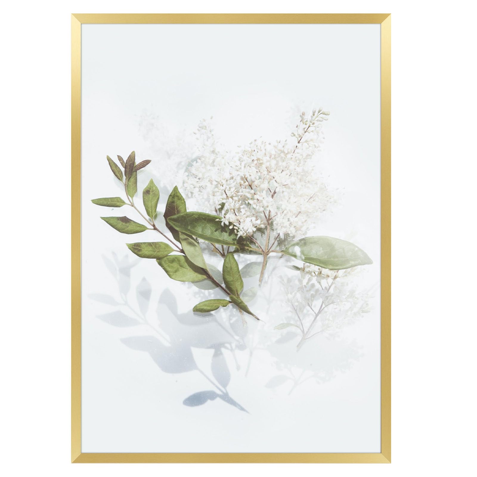 Golden State Art - A3 Aluminum Picture Frame, 11.7x16.5 inch Metal Poster Frames Thin, Acrylic Front, Wall Hook Included for Wall Display (1 Pack - Gold)