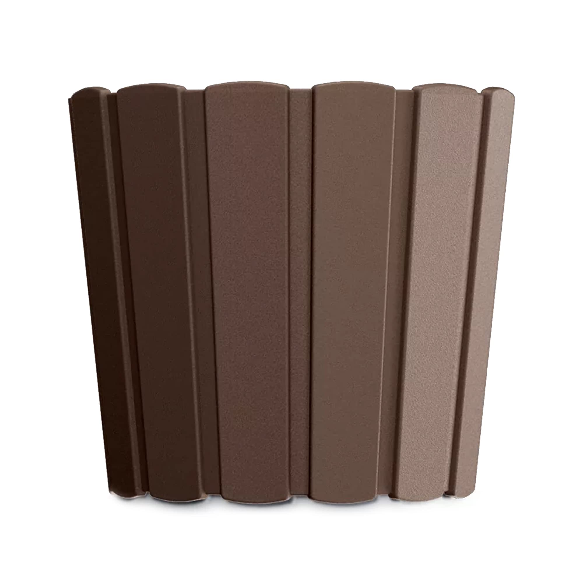 ProsperplastDDE170-R222 Boardee Basic Flower Pot, 165 mm x 165 mm x 150 mm Size, Brown