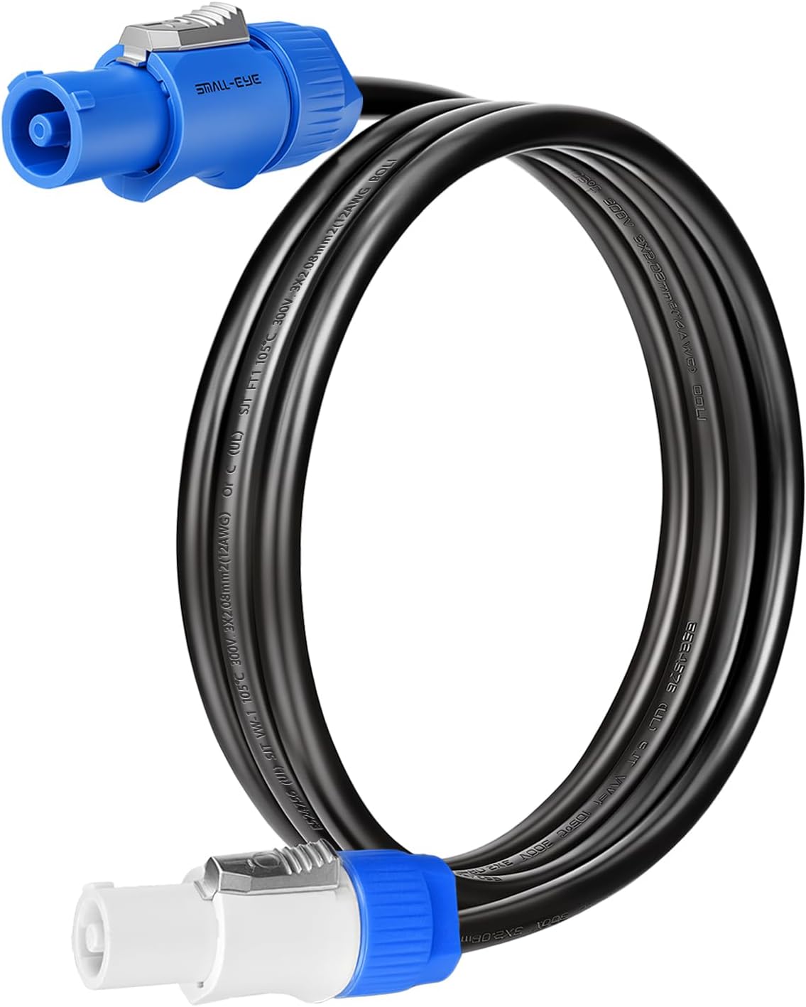 SMALL-EYE 3-Prong PowerCon AC Power Cable 12 AWG 10 Feet