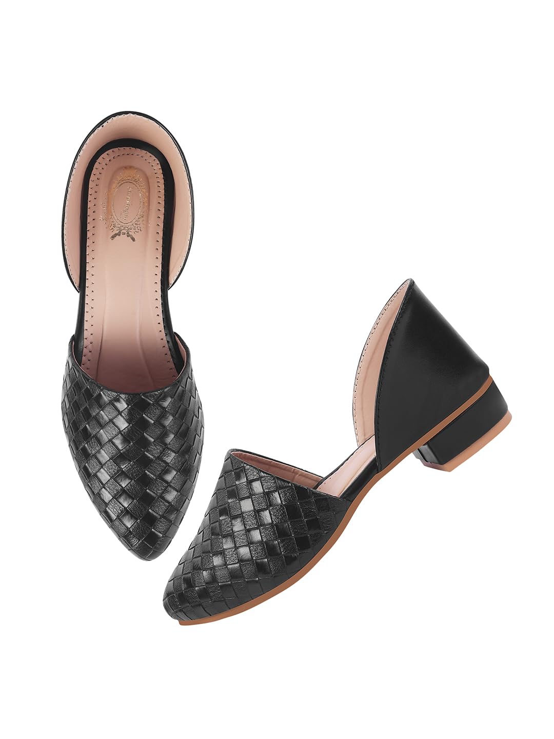 Shoetopia Textured Black Serena Ballerinas for Women & Girls-EU41 (B0D76TK5RN) Amazon Price History, Amazon Price Tracker