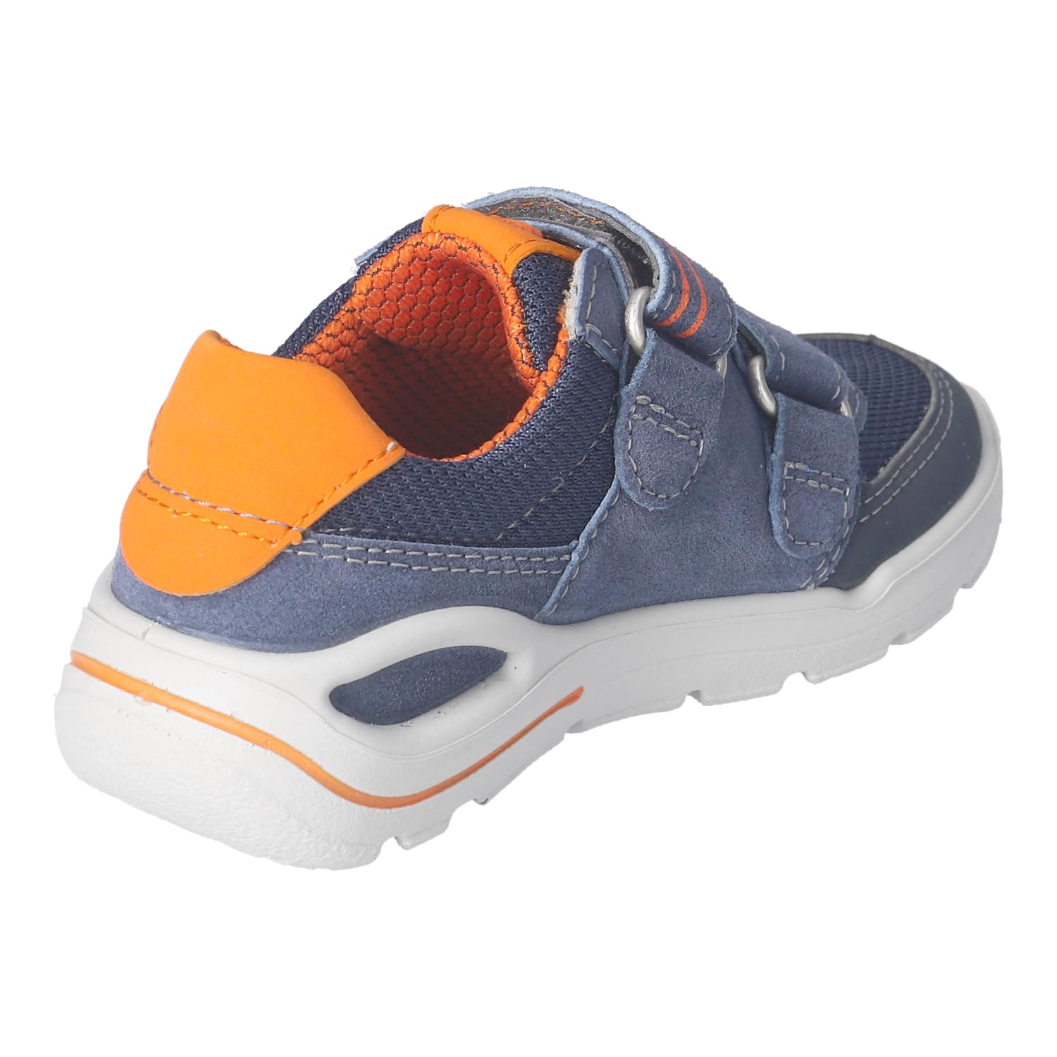 RICOSTA Jungen Kletthalbschuhe Rider, Kinder Halbschuhe, Weite: WEIT, lose Einlage, Klettschuhe, Sneaker, Klettverschluss, Reef/Ozean (140), 32 EU