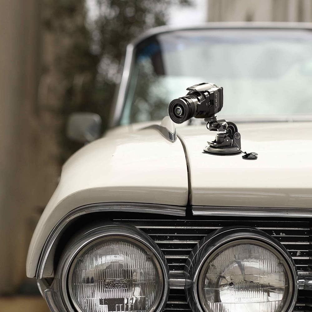 Best DSLR Scution Cup Mount,Double-Protection-Design with 3M Sticky Pad for Nikon Canon Sony Pentax Olympus KamKorda DURAGADGETDSLR Cameras by WOLEYI