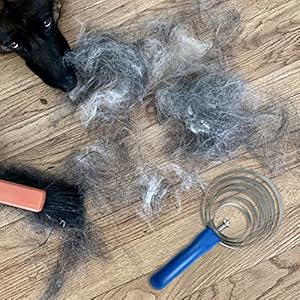   Dog-Dematting-Tool-Grooming-Brush-Deshedding-Comb-for-Large-Dogs-Super-Easy-Model