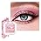 Kaely Pressed Single Eyeshadow Makeup, Pink Shimmer Highly Pigmented Monochrome Eye Shadow Palette, Waterproof Neutral Powder Mini Eyeshadow, sombras para ojos, Lightweight Blendable, 11