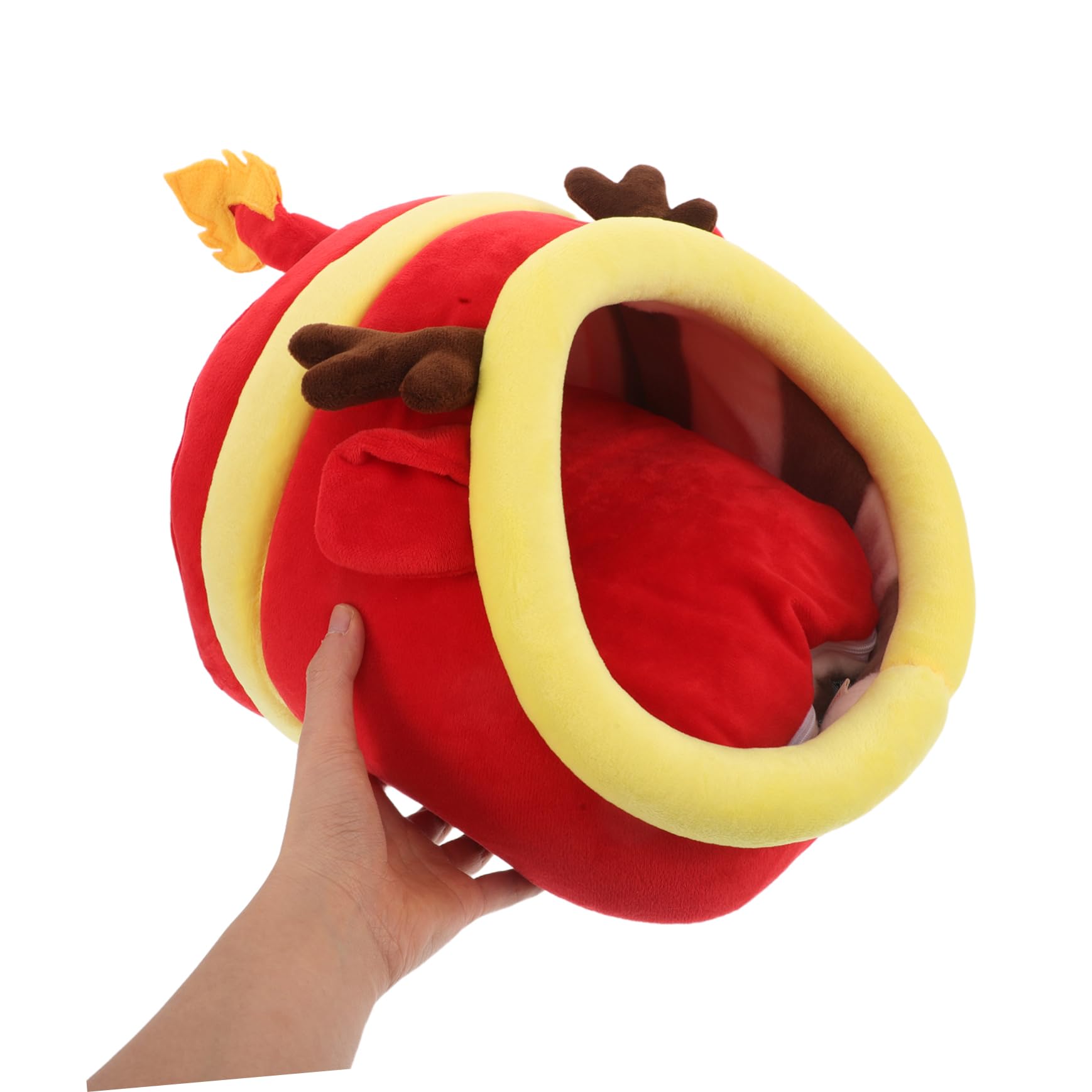 Toyvian pour Hamster et Petits Animaux Lit en Tissu Chaud Maison Confortable pour et Écureuils Nid Lavable et Solide Fournitures pour Animaux de Compagnie