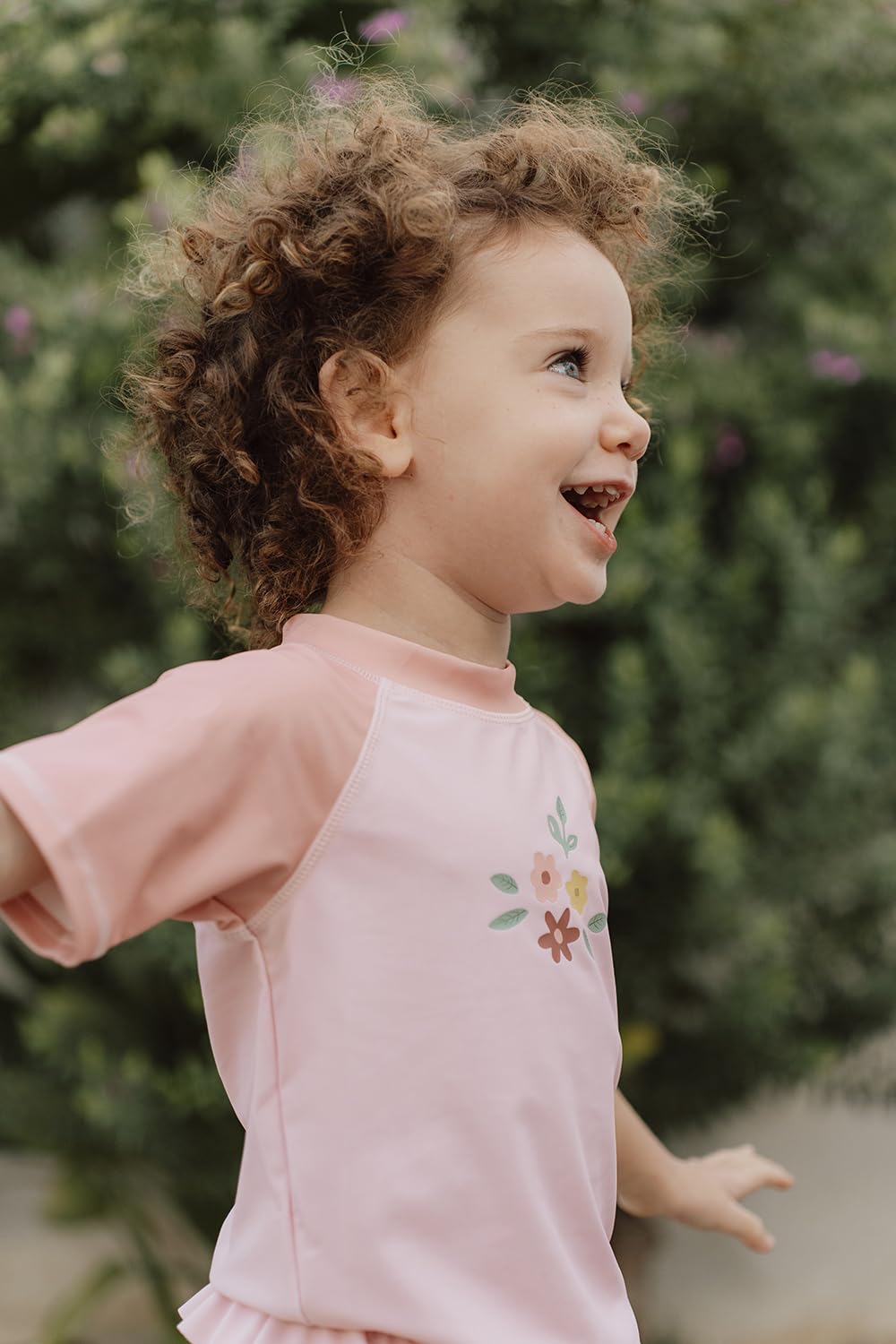 Little Dutch Baby - Mädchen Schwimmshirt Rash-Guard-Shirt