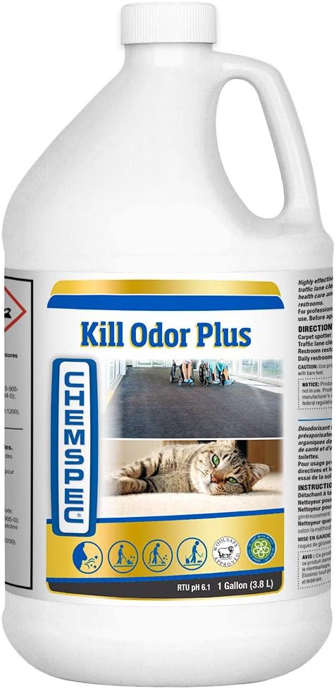 C-KOP1G Kill Odor Plus Professional Carpet and Textile Cleaner and Deodorizer, 1 Gal