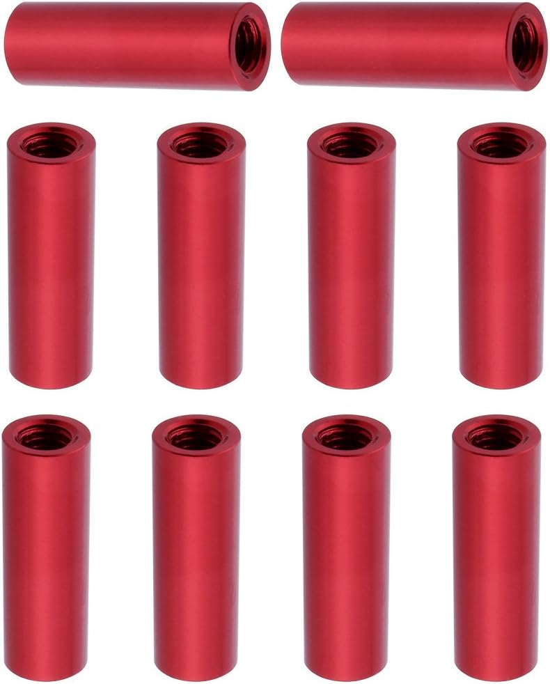 HobbyPark Aluminum M3x15mm Standoff Spacer Female for Remote Control RC Quadcopter/FPV Drone DIY (Set of 10)