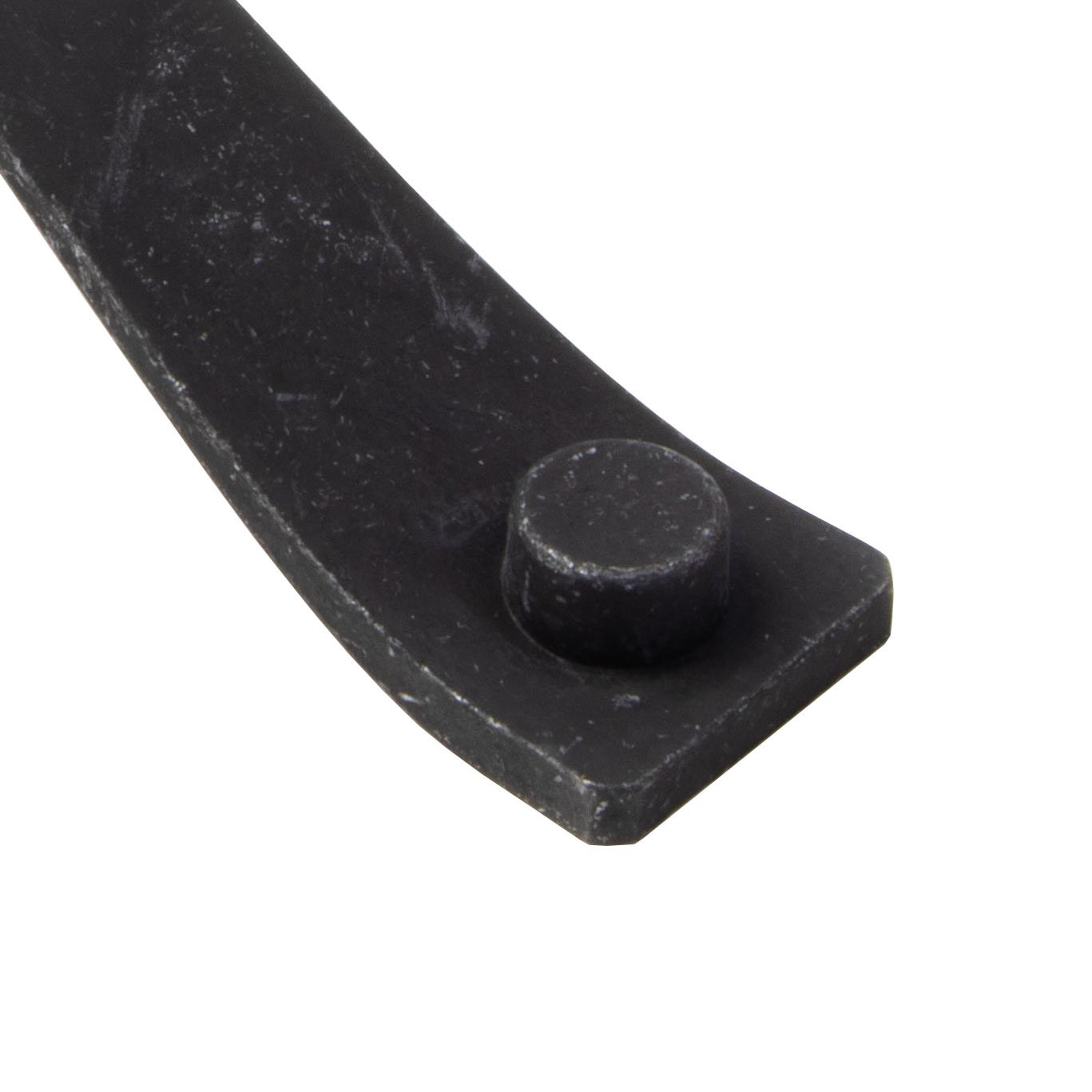 Design szuflada wyciągana vintage 160 mm uchwyt meblowy antyczny czarny matowy zakrzywiony uchwyt kuchnia - model H1830 żelazo z metalu na & skrzynie w tym materiały montażowe gedotec