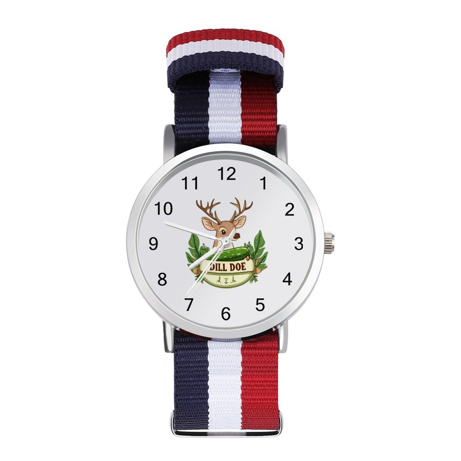 Dill Doe Funny Wrist Watches for Men Women Fashion Graphic Watch for Work Workout