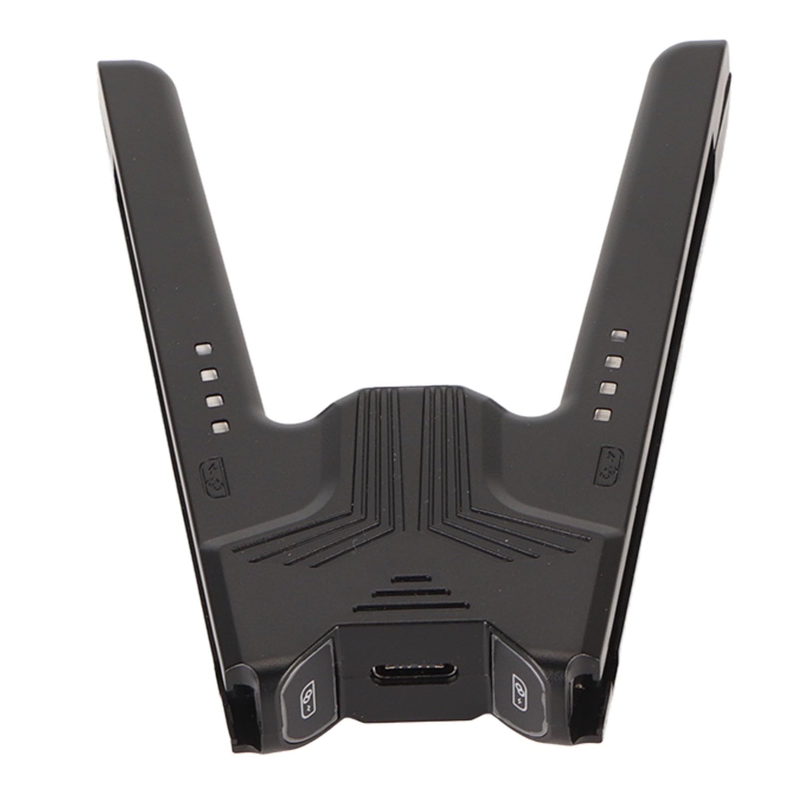 Naroote Chwyt ładowania, Ergonomiczny Kontroler Typu C ładowarka do Kontrolera Gier (BLACK)
