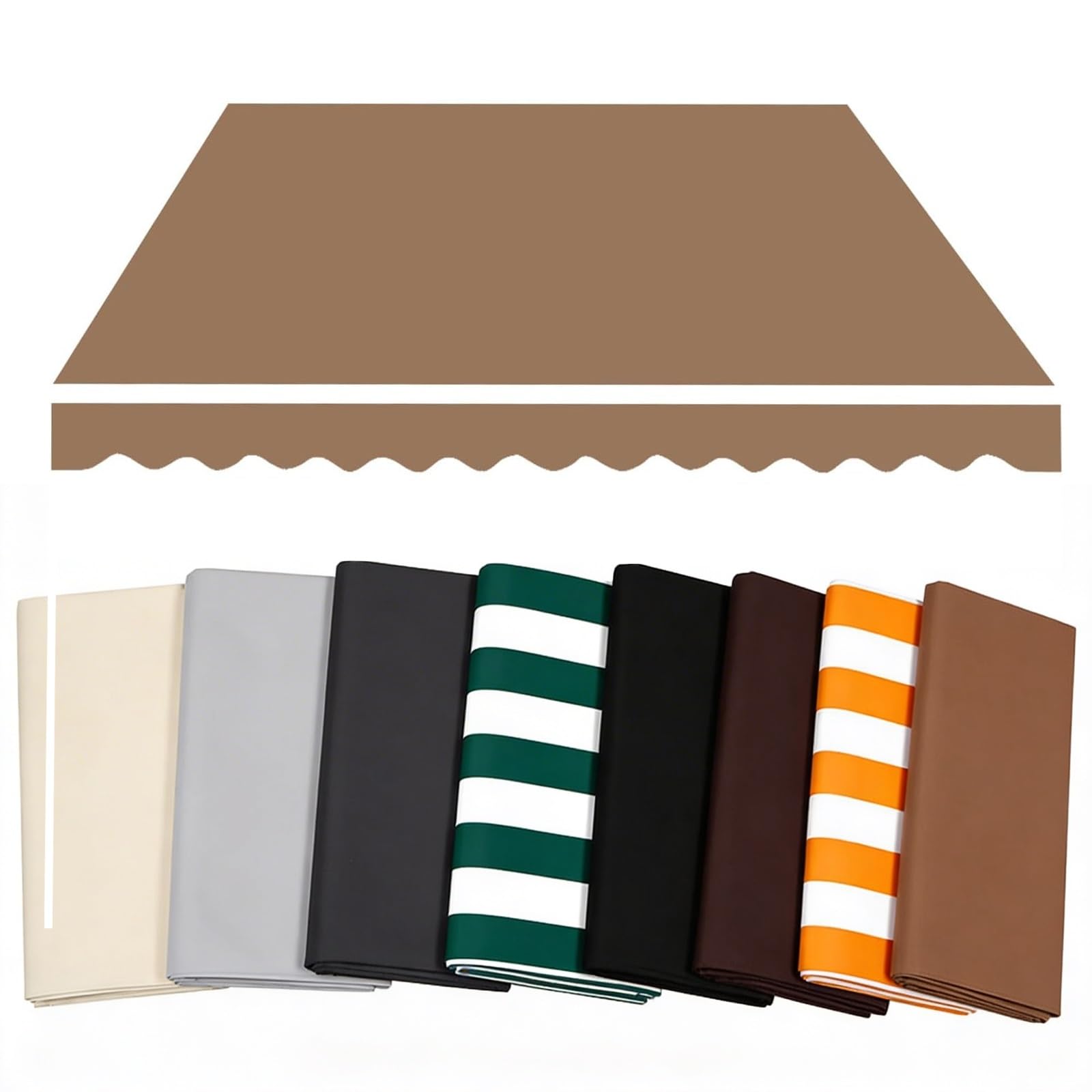Ning Housse de protection imperméable en tissu rétractable pour abri Sune 2-5 m Bei 200 x 150 cm