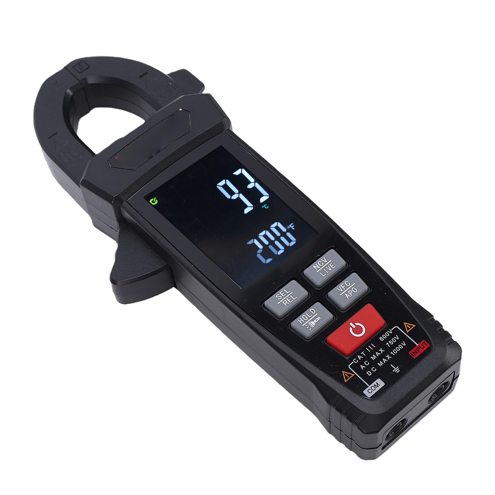 Digital Clamp Meter Voltage Tester Capacitance Diode Continuity