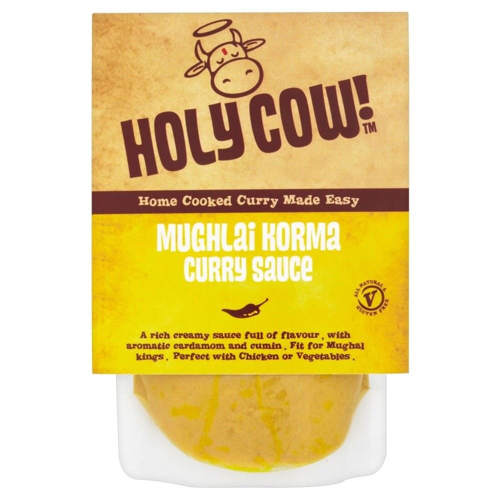Holy Cow Mughlai korma sos curry (250 g) - opakowanie 6 szt.