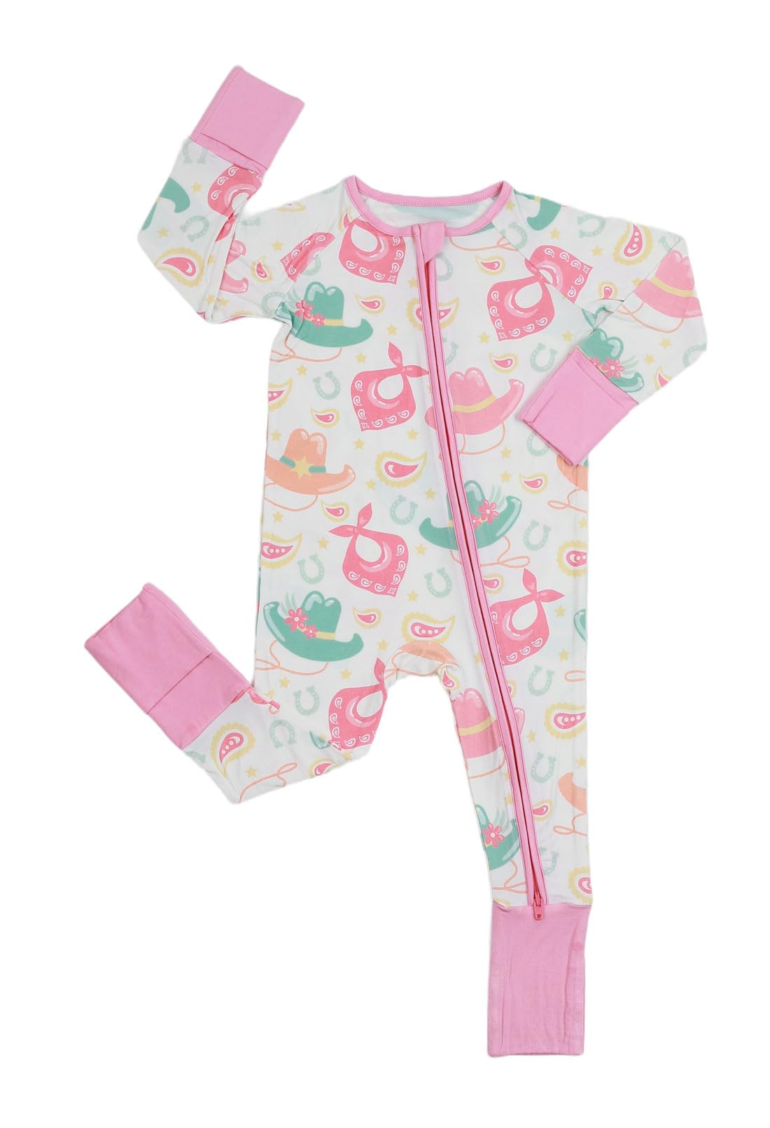 SUZELBamboo Viscose Baby Pajamas - Infant One Piece Footless Romper Baby Boys Girls Jumpsuits Clothes