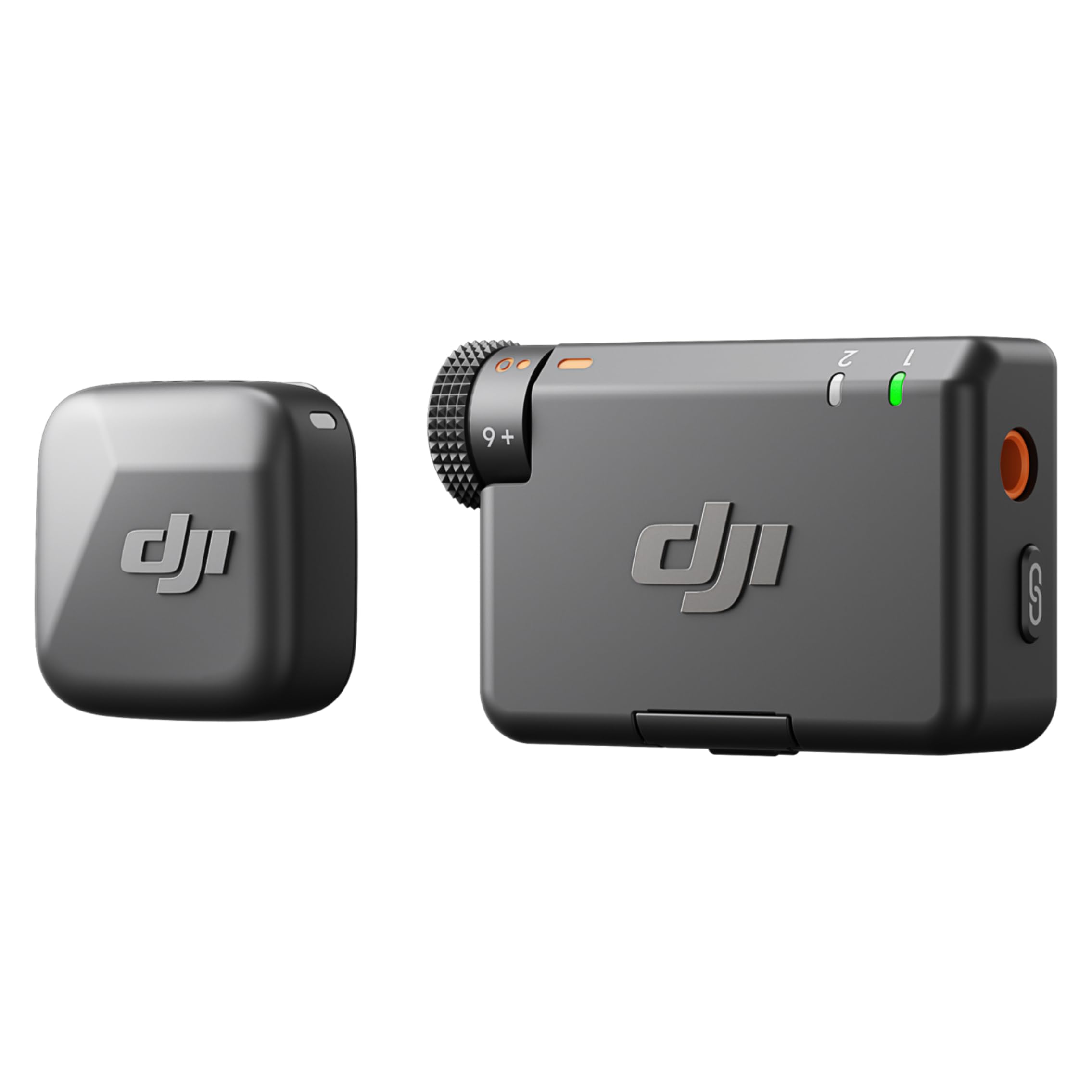 DJI Mic Mini (1 TX + 1 RX), Wireless Lavalier Microphone, Detail-Rich Audio, Noise Cancelling, Automatic Limiting, Wireless Microphone for Camera/iPhone/Android, Vlog, Streaming, 400m Transmission