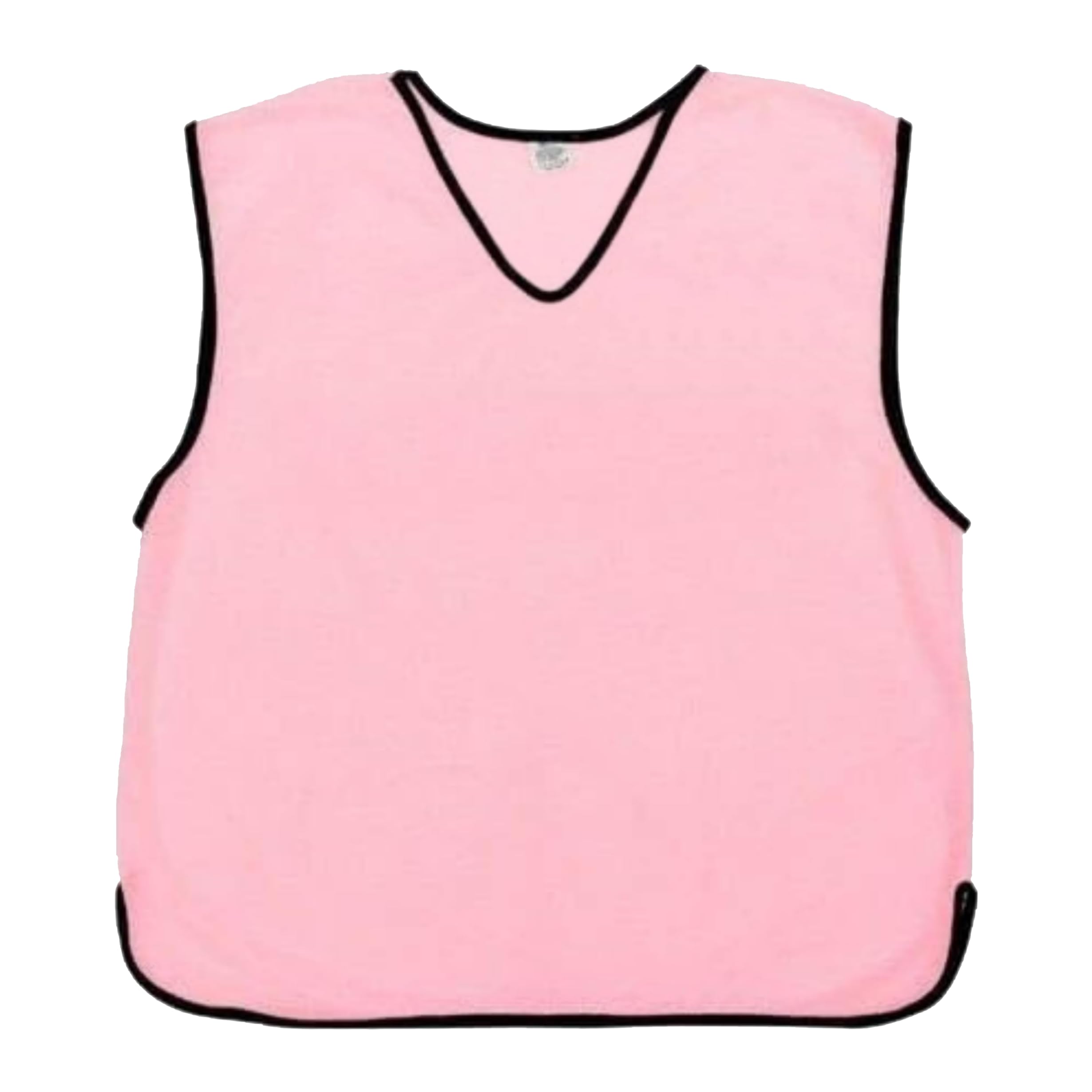 Sterling Sports 6 X Training Bibs Sports Mesh Football Bibs Adult (Pack of 6) - Quick Dry Sport Bibs For Rugby, Basketball, Cricket & Football (Pink, Junior (7 to 12 Years Old))