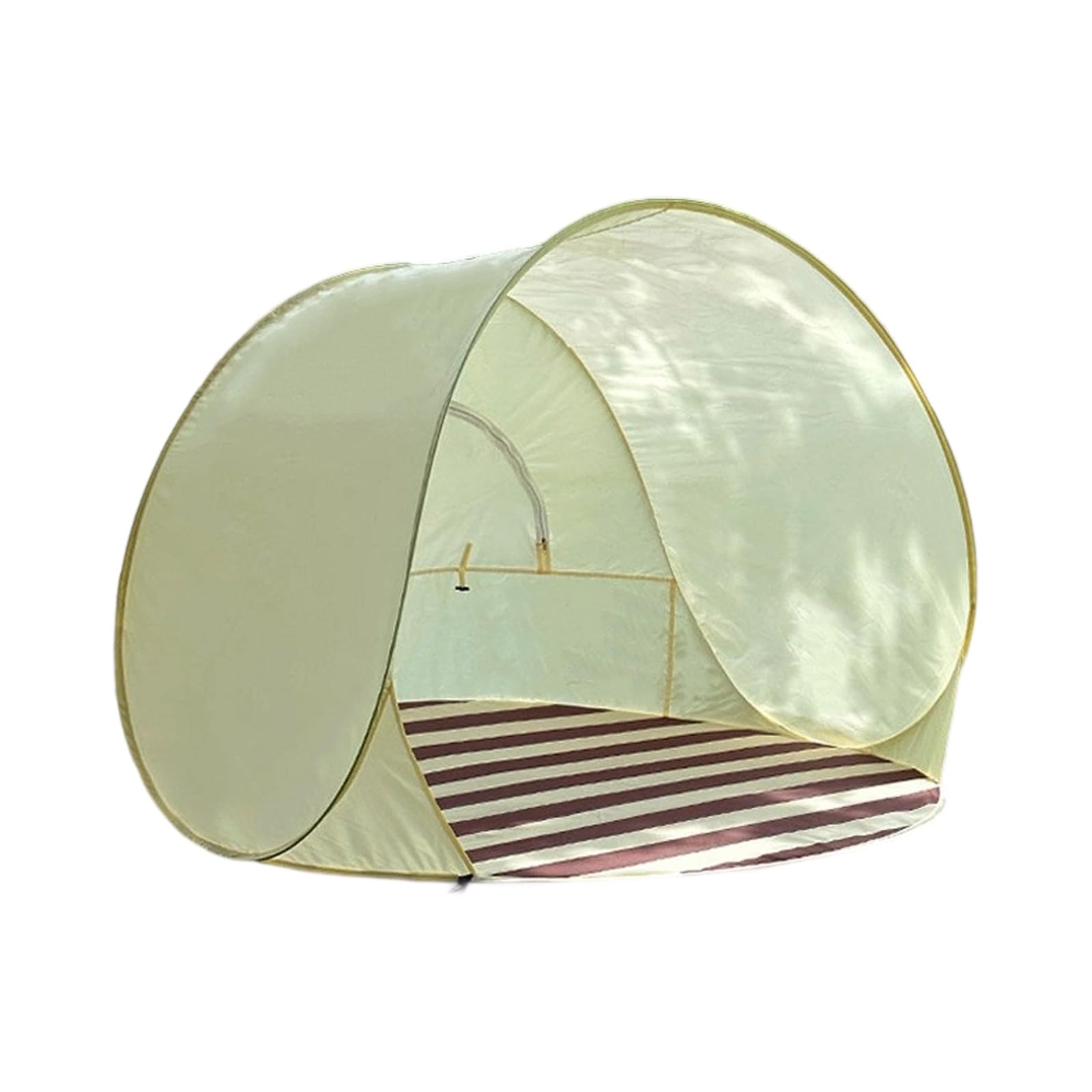 PANGBOER Quick Opening Beach Tent Water Resistant Polyester Portable Shelter for Outdoor Camping and Sun Protections Portable Quick Setups Sun Shades Canopy